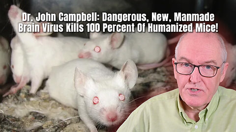 Dr. John Campbell: Dangerous, New, Manmade Brain Virus Kills 100 Percent Of Humanized Mice!
