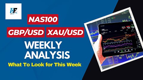 TopDown Analysis on NAS100, GOLD and GBP/USD || What to expect this week