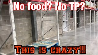 Trying to find food at Sams, Walmart, Kroger... delivering with bitesquad last day