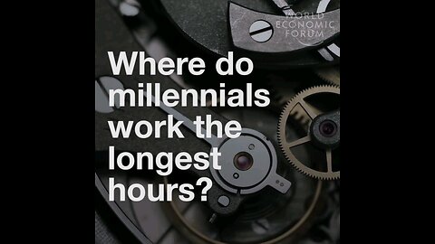 Where do millennials work the longest hours