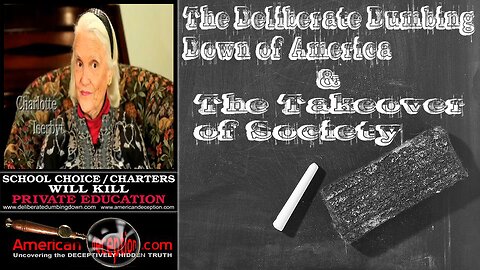 RABBIT HOLE RADIO - THE DELIBERATE DUMBING DOWN OF AMERICA & THE TAKEOVER OF SOCIETY