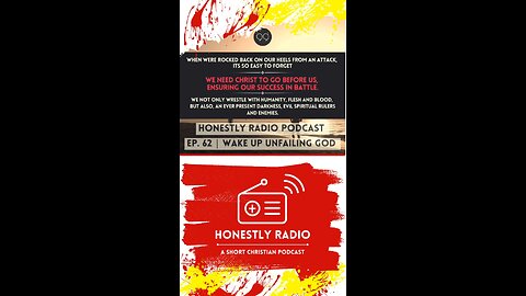 Victory is in Christ alone. Your battle is bigger than it seems. | Honestly Radio Podcast