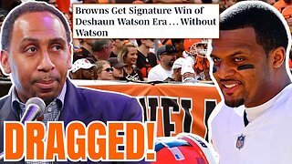 DESHAUN WATSON GETS DRAGGED! Stephen A Smith & Sports Media FINALLY COME After Cleveland Browns QB!