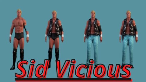 WWE 2k22 Sid Vicious Entrance