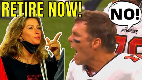 Gisele Bundchen Is LIVID at TOM BRADY for RETURN to the Buccaneers & NFL! Will He RETIRE?!