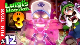 Luigi's Mansion 3 #12 - Um Zelador FANTASMAGÓRICO encheu a fase TODA c/água! Tudo ficou mais difícil