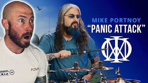 Drummer Reacts To - Mike Portnoy Plays "Panic Attack" | Dream Theater FIRST TIME HEARING