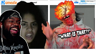 He Had them SHOOK! Omegle but my VOICE Doesn't Match MY FACE | The Last of Us @Azerrz REACTION