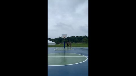 Vlad vs. Nielz basketball