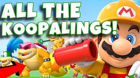 ALL 7 Koopalings - ALL 4 Game Modes - Super Mario Maker 2
