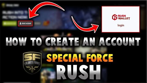 How to register an account in Special Force RUSH 2022 - CREZAR Plays | Special Force