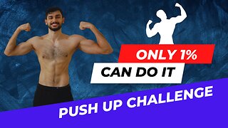 Sally Up Push Up Challenge - Only Top 1% Can Complete it