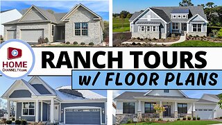 5 Ranch House Tours with FLOORPLANS | Design & Decor Ideas
