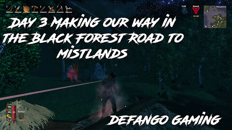 Day 3 Making our way in the Black Forest Road to mistlands - Let's play Valheim