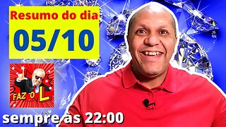 RESUMO DO DIA - 05/10/2023