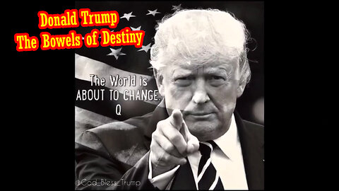 Trump, The Bowels of Destiny, Freedom Fryday ~ SG Anon