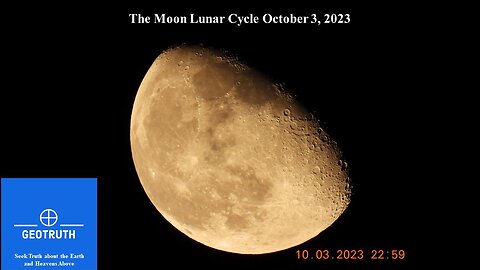 Moon Lunar Cycle October 3 2023