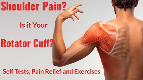 Shoulder Pain? Is it your Rotator Cuff? Tests and Exercises!