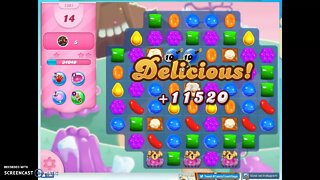 Candy Crush Level 1301 Audio Talkthrough, 2 Stars 0 Boosters