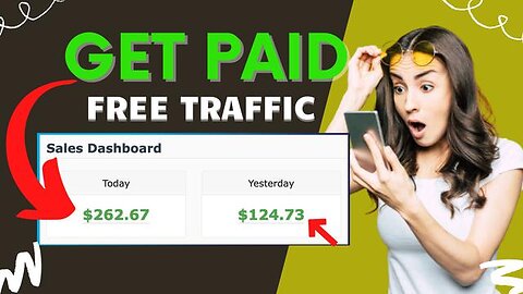 GET PAID $27/ HOUR WITH THIS 3-CLICK FREE TRAFFIC SYSTEM!