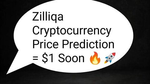 Zilliqa Price 45000% Coming 🔥 Zilliqa Coin News Today | ZIL Price Prediction |