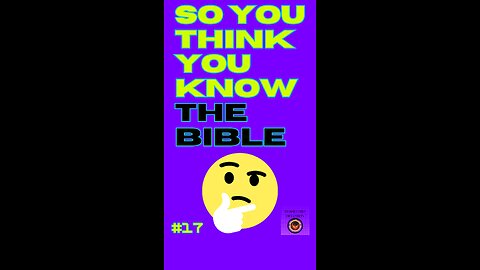 Daily Bible Trivia 17