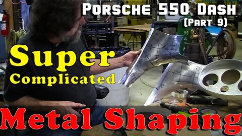 Super complicated metal shaping: Porsche 550 Dash (Part 9)