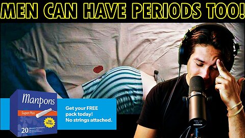 REAL, TAMPONS for MEN Commerical will have you dying of laughter!