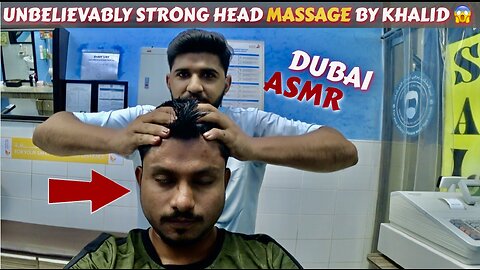 ASMR | Unbelievably Stong Head Massage By Khalid 😱💪🏻 | Fifty Dreams ASMR