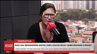 DINO USA TRANSMISSÃO OFICIAL PARA ATACAR ZEMA: "QUER SEPARAR O BRASIL" - (corte) By Brado
