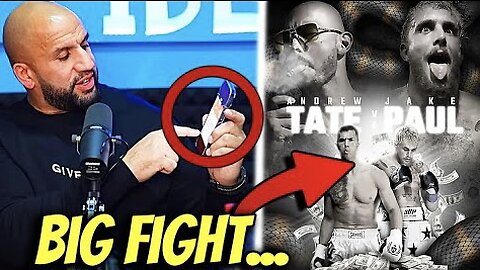 ANDREW TATE VS JAKE PAUL LEAKED BEFORE ARREST