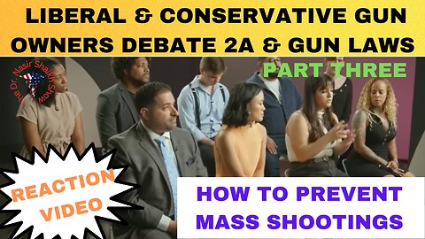 Conservative & Liberal Gun Owners & Users Debate America’s Gun Problem & Gun Violence Part THREE