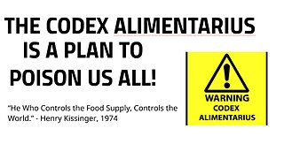 Dr. Rima Laibow - Codex Alimentarius 3 of 5