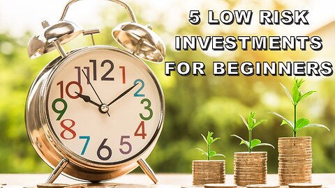 5 Low Risk Investments for Beginners