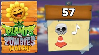 Plants vs Zombies Match Level 57 - New Game 2023 [Beta]