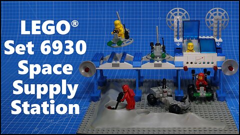 LEGO Set 6930 - Space Supply Station