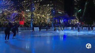 Kicking off the holiday season in downtown Detroit