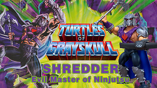 Shredder - Turtles of Grayskull - Unboxing & Review