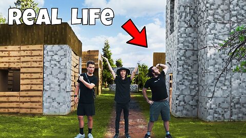 We Made A Real Minecraft Village