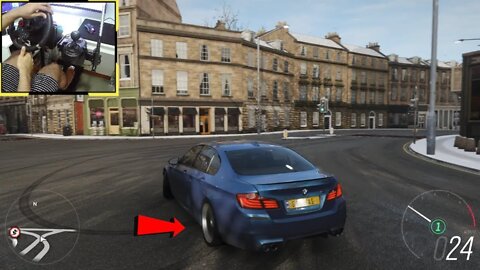 BMW M5 2012 Forza Horizon 4 Logitech g29 gameplay