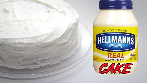 How To Make Mayonnaise Cake