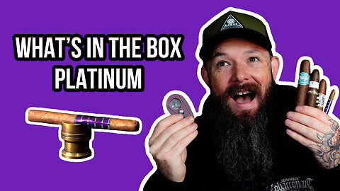 Luxury Cigar Club October 2023 Platinum Subscription. What's in the Box.