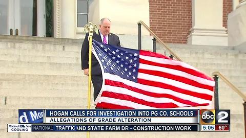 Gov. Hogan calls for fraud investigation at PGCo Schools