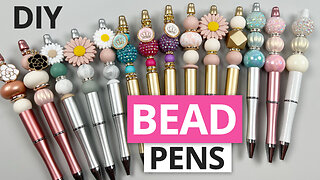 DIY BUBBLEGUM BEAD PENS