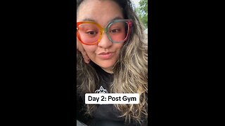 Day 2: Post Gym