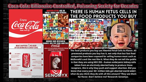 🛑 Coca-Cola: Billionaire-Controlled, Poisoning Society for Decades ☠️