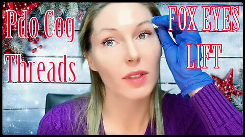 #foxeyes #cateyeslift #cogthreads #COG #PDOTHREADLIFT #diyjourney #EYEBROWSLIFT