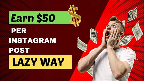 Receive extra paychecks for helping small companies upload content to their Instagram accounts.