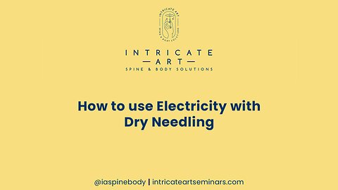 Electrical Dry Needling