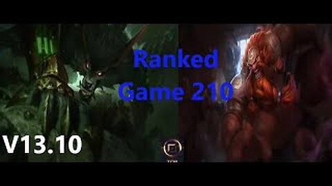 Ranked Game 210 Warwick Vs Gragas Top League Of Legends V13.10